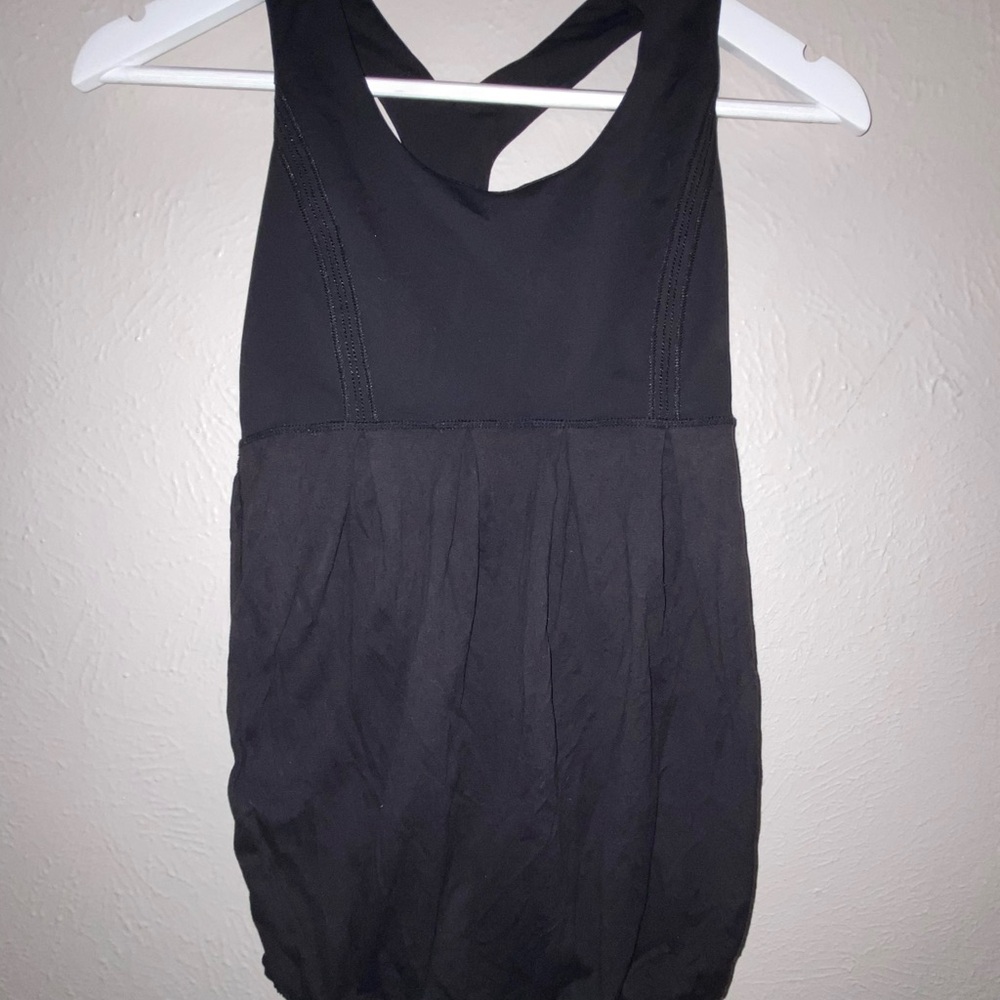 lululemon athletica Black Tank Top